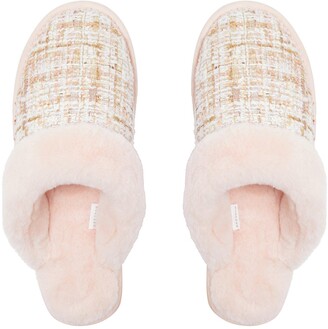 Dune London Snoozes Slippers - Pink