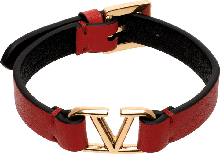Valentino Red Bracelets | ShopStyle