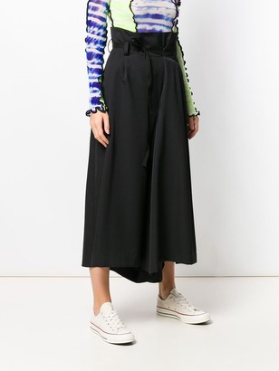 Y's High Waisted Palazzo Trousers