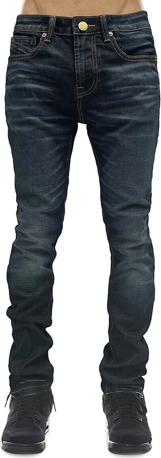 Mens Ultra Low Rise Jeans Genericmens Slim Fit Stretch Jeans