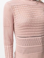 Thumbnail for your product : Patou Ribbed-Knit Long-Sleeved Top
