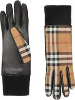 Thumbnail for your product : Burberry Cashmere-lined Vintage Check and Lambskin Gloves