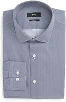 Thumbnail for your product : BOSS Ismo Slim Fit Dot Dress Shirt