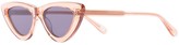 Thumbnail for your product : Chimi Peach cat eye sunglasses