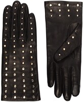Thumbnail for your product : Agnelle Claire studded leather gloves
