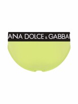 Thumbnail for your product : Dolce & Gabbana Logo-Waistband Stretch-Cotton Briefs