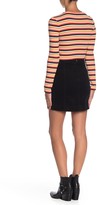 Thumbnail for your product : Love, Fire Corduroy Mini Skirt