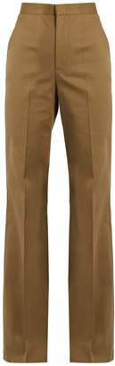 RED Valentino High-rise flared chino trousers