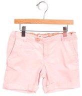 Thumbnail for your product : Bonpoint Girls' Mid-Rise Cuffs Shorts