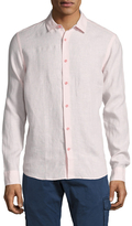 Thumbnail for your product : Orlebar Brown Malone Linen Solid Sportshirt