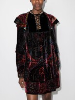 Thumbnail for your product : Etro Carl Lace-Up Paisley Dress