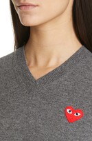 Thumbnail for your product : Comme des Garçons PLAY Heart Wool Pullover