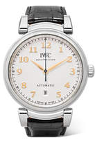 Thumbnail for your product : IWC Schaffhausen Da Vinci Automatic 40mm Stainless Steel And Alligator Watch