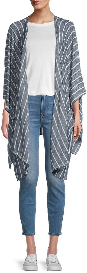 Striped Kimono | Shop the world's largest collection of fashion 