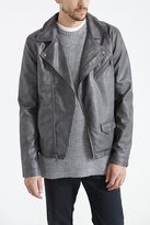 Thumbnail for your product : Urban Outfitters Your Neighbors Washed Faux Leather Moto Jacket
