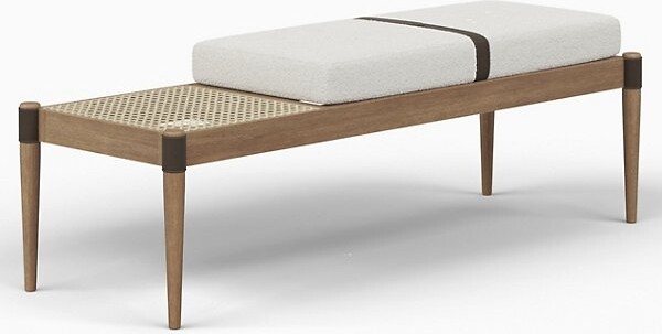 Urbia Modern Brazilian Bello Bench in Brown