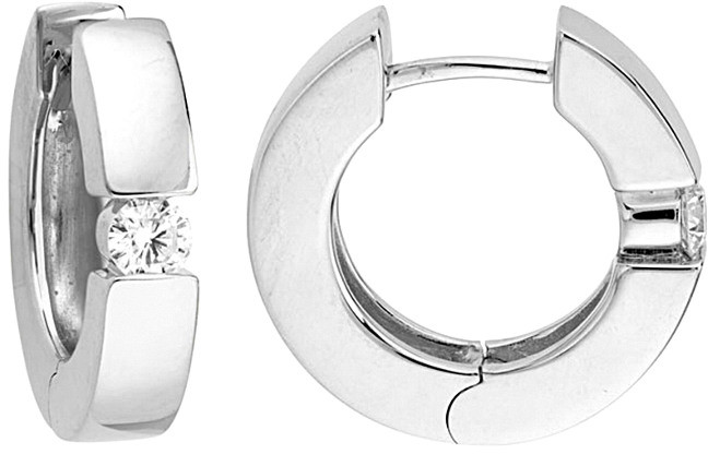 Diamond Select Cuts 14K Diamond Earrings .16 Ct.