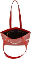 Thumbnail for your product : Comme des Garçons Wallets Red Huge Logo Tote