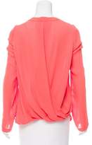 Thumbnail for your product : A.L.C. Long-Sleeve Silk Blouse