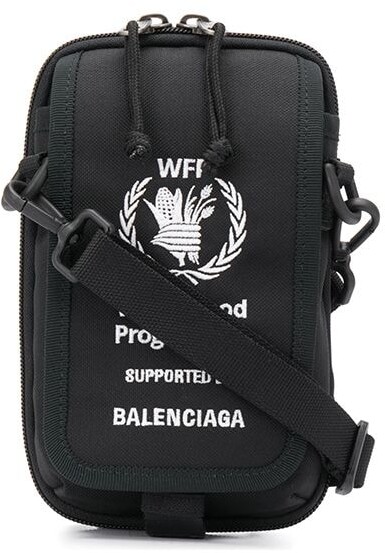 Balenciaga Cash Mini Crossbody Bag in Black for Men