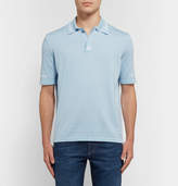 Thumbnail for your product : Dunhill Contrast-Tipped Cotton Polo Shirt