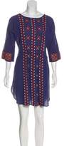 Thumbnail for your product : Mes Demoiselles Embroidered Long Sleeve Tunic
