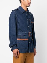 Thumbnail for your product : Giuliva Heritage Collection Denim Button-Up Jacket