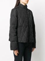 Thumbnail for your product : Aspesi Scarf-Panelled Puffer Jacket