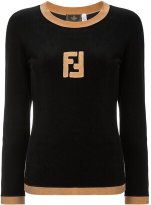 Fendi Pre-Owned 1990s FF logo jumper