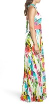 Thumbnail for your product : Eliza J Women's Print Chiffon Halter Maxi Dress