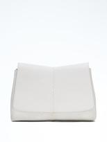 Thumbnail for your product : Banana Republic White Leather Clutch