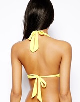 Thumbnail for your product : Marie Meili Cosmo Lemonade Halter Bikini Top