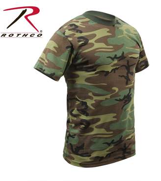 Rothco Camo T-Shirts, - 7X Large