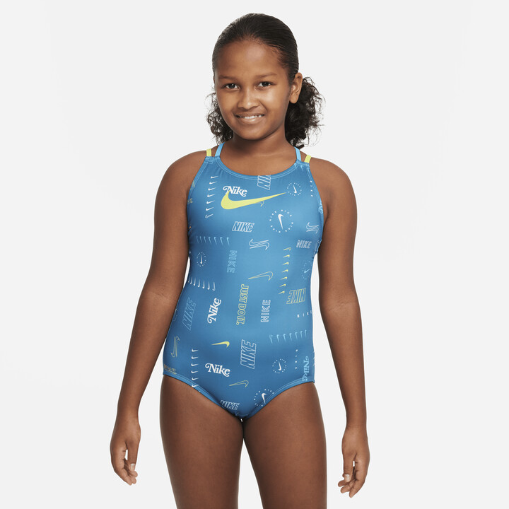 Nike Essential Big Kids' (Girls') Racerback 1-Piece Swimsuit
