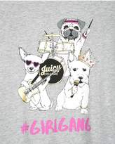 Thumbnail for your product : Juicy Couture Dog Band Graphic Tee for Girls