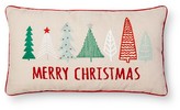 Thumbnail for your product : Threshold Sour Cream Merry Christmas Tree Oblong Throw Pillow