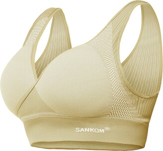 Sankom Compression Shapewear Activewear Grey Bra 