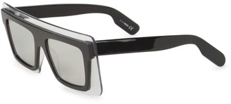 Kenzo 53MM Rectangular Plastic Sunglasses