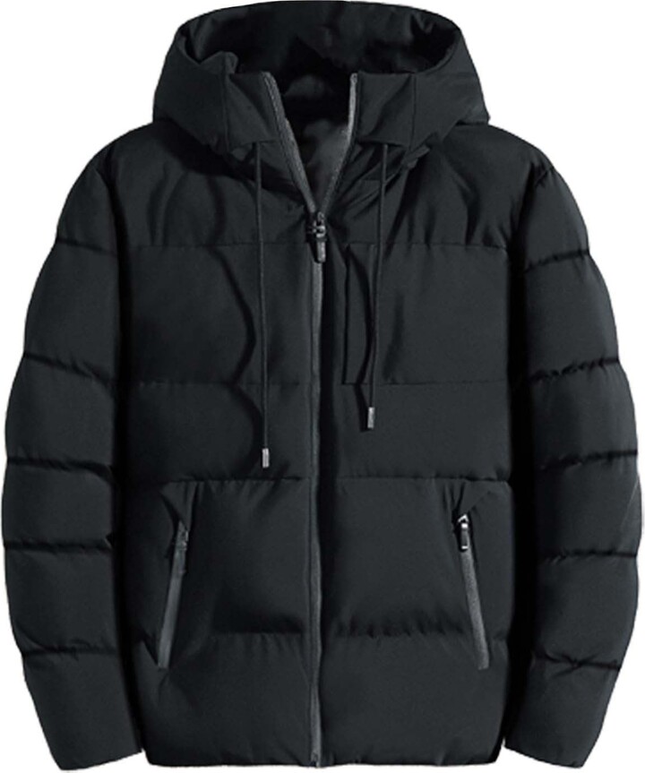 VESNIBA Mens Puffer Jacket Waterproof Mens Thin Waterproof Jacket Men's