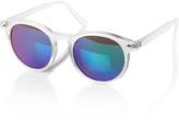 Thumbnail for your product : Forever 21 Matte Acrylic Mirrored Sunglasses