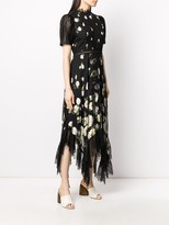 Thumbnail for your product : Alice + Olivia Bettina Floral-Lace Midi dress