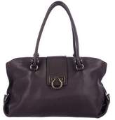 Thumbnail for your product : Ferragamo Sophia Leather Shoulder Bag