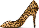 Thumbnail for your product : Isabel Marant Beige Leopard Calf-Hair Pumps