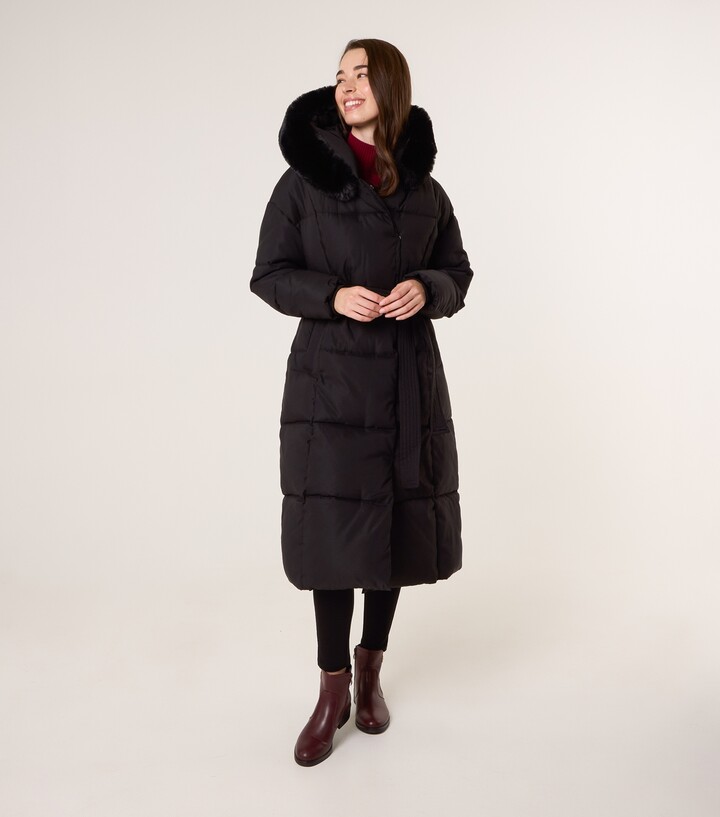 Fur-lined Puffer Coat ShopStyle UK