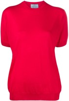Thumbnail for your product : Prada Short Sleeved Knitted Top