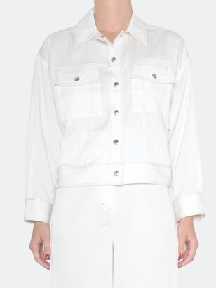 Petite White Denim Jacket | Shop the world's largest collection of fashion  | ShopStyle