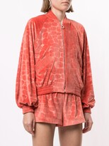 Thumbnail for your product : Alexis Perkins printed bomber jacket