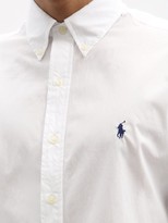 Thumbnail for your product : Polo Ralph Lauren Logo-embroidered Cotton Shirt - White
