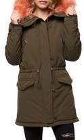 Thumbnail for your product : Dex Faux Fur-Lined Parka