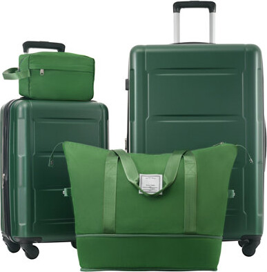 HOME FREE HOMES SP LLC 2 Piece Luggage Set With Bags Expanable Spinner Wheels ABS Lightweight Suitcase With TSA Lock